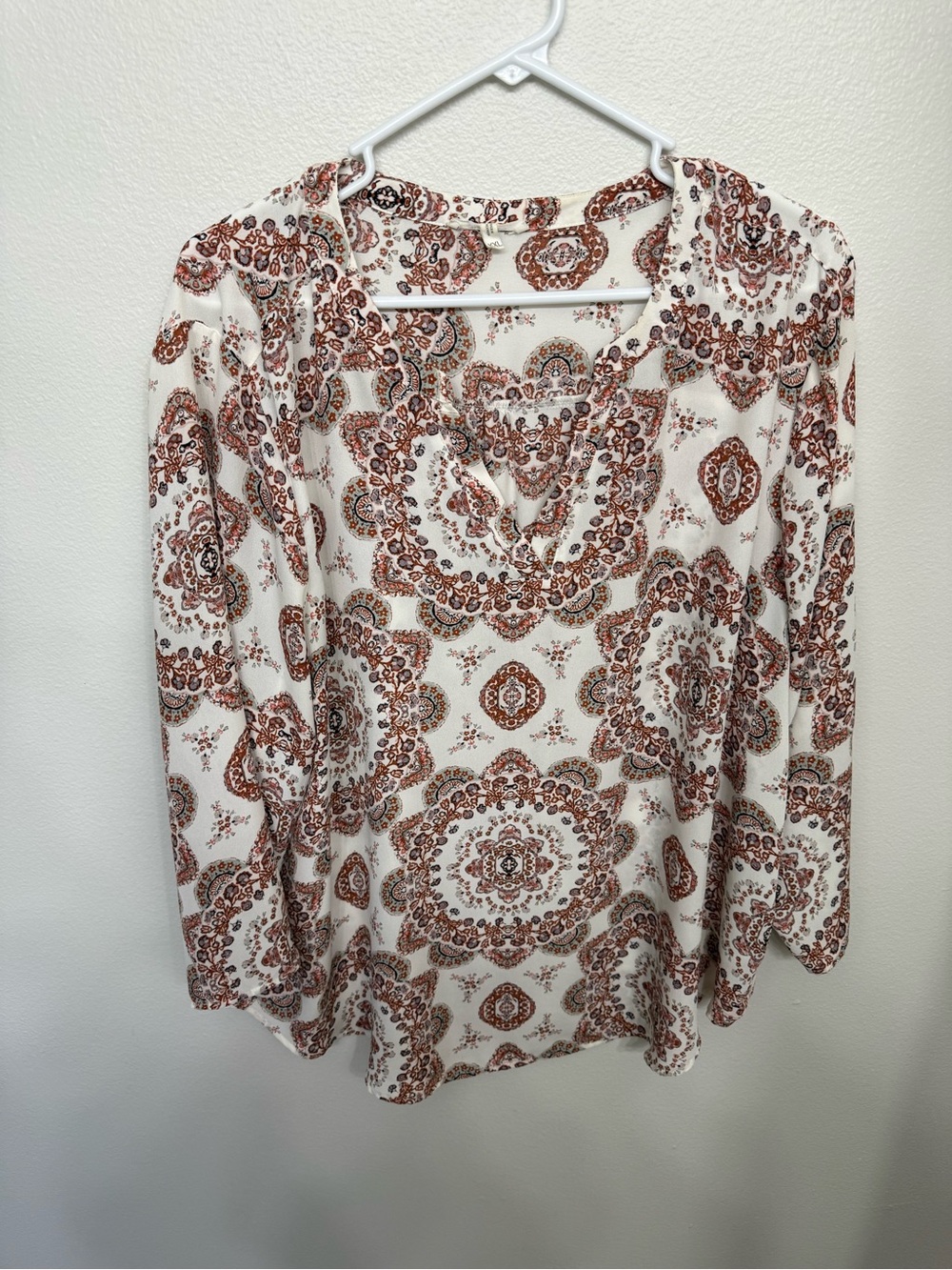 Women's Medallion Print Blouse